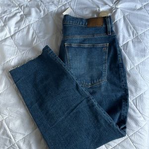 Madewell perfect vintage straight jeans